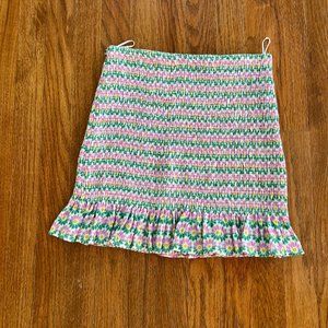 Floral Mini Skirt from ZARA